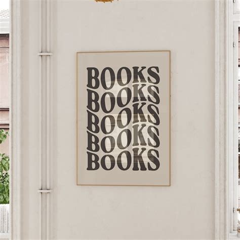 Bookish Wall Art - Etsy