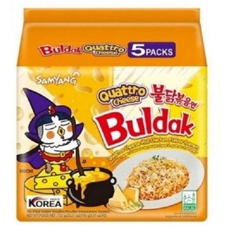 Samyang Hot Chicken Ramen Assorted Halal 5 Packs X 130g 140g Shopee Malaysia