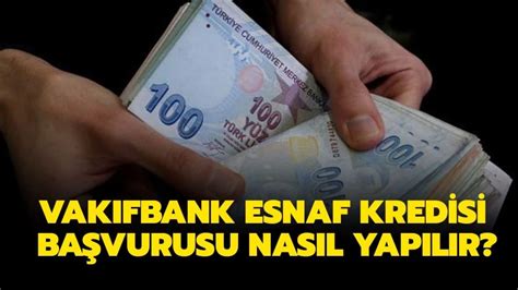 Vakıfbank esnaf kredisi nedir