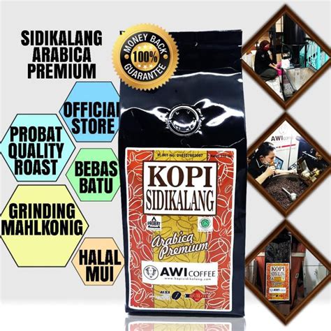 Jual Das Awi Coffee Sidikalang Arabica Premium 250Gr Biji Roasted