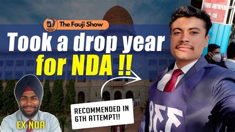 Handling Failures In Life Took A Drop Got Recommended In Last NDA