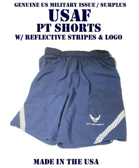 Usaf Shorts Ptu Pt Mens Xs Us Air Force Physical Fitness Uniform Wind