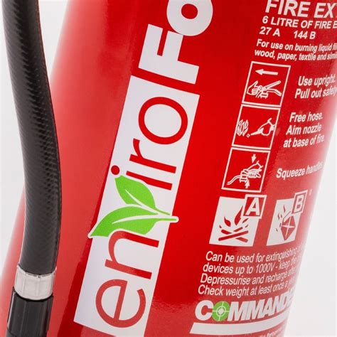 Litre Fluorine Free Foam Fire Extinguisher Simply Extinguishers