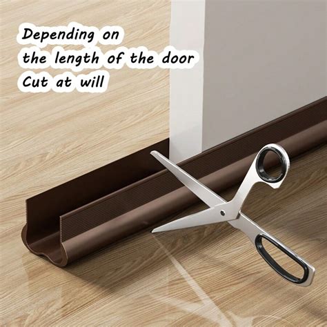 Door Draft Strip Under Door Sweep Silicone Door Draught Excluder Strip