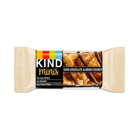 Kind Mini Bars Salted Caramel Dark Chocolate Nut And Dark Chocolate