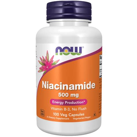 Niacinamide Mg Kaps Now Foods Fiksuapteekki