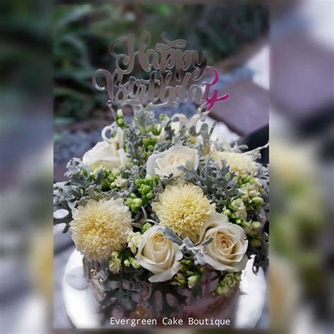 White Naked Cake By Evergreen Cake Boutique Bridestory