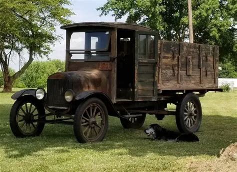 1925 Ford Model Tt Grain Truck Original Condition Survivor 93 Years Old Classic Ford Model T