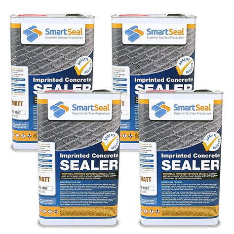 Smartseal Imprinted Concrete Sealer Matt Finish Driveway And Patio