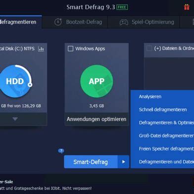 Festplattenoptimierung Mit Smart Defrag Portable