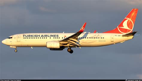 TC JHP Turkish Airlines Boeing 737 8F2 WL Photo By Kaan Can Ozdemir