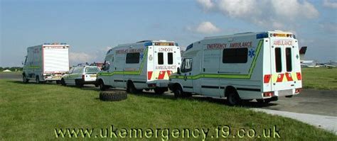 A line-up of London Ambulance Service vehicles… | UK Emergency Vehicles