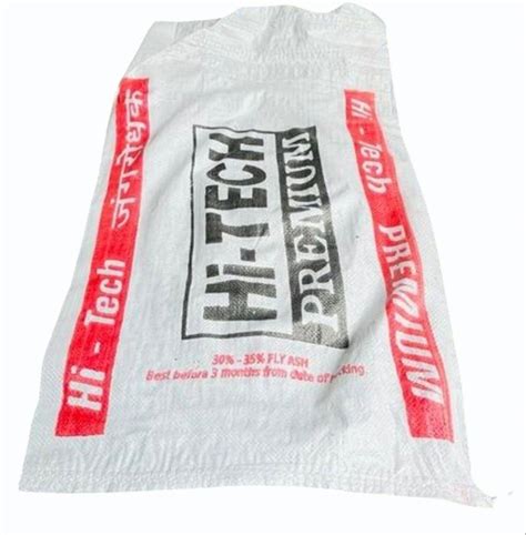 Kg Polypropylene White Empty Cement Bag At Rs Piece Pp Cement