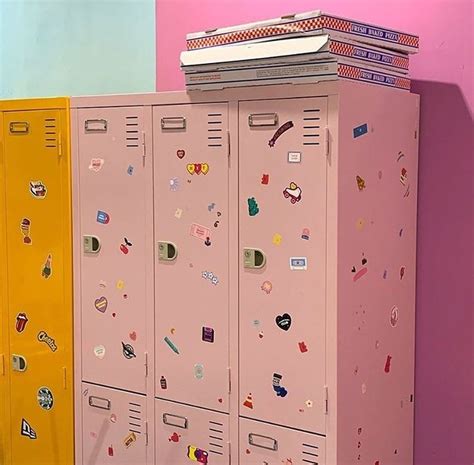 🍓🍊🍌🍏🫐🍇🍉 Locker Decorations Pastel Aesthetic Pink Aesthetic