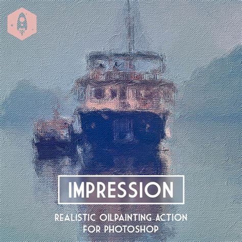 Impression Realistic Oilpainting Effect Action Masterbundles