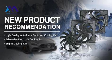 Mercedes A2205000293 850W Radiator Engine Electric Cooling Fans