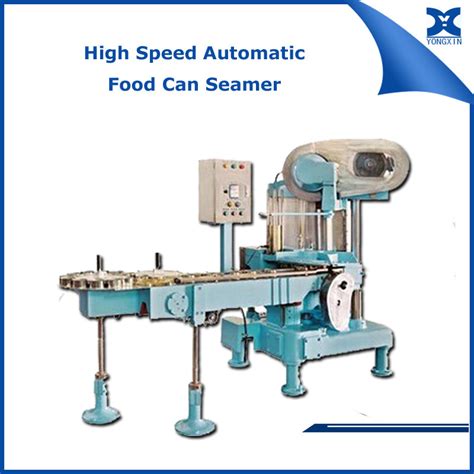 Food Tin Can Canning Machine Automatic Vacuum Seamer China Canning