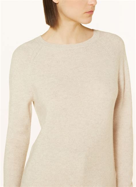 Darling Harbour Cashmere Pullover In Hafer Mel