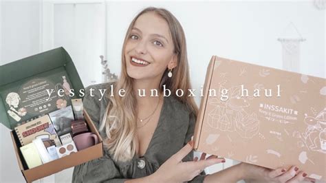 Yesstyle Unboxing Haul Youtube