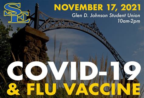 COVID-19 & Flu Vaccine Event | Southeastern Oklahoma State University