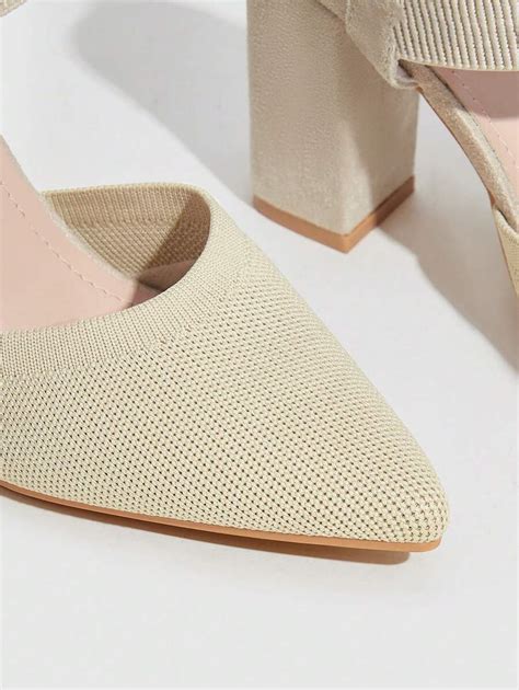 CUCCOO BIZCHIC Woman Shoes Fashionable Classic Apricot Color High Heel