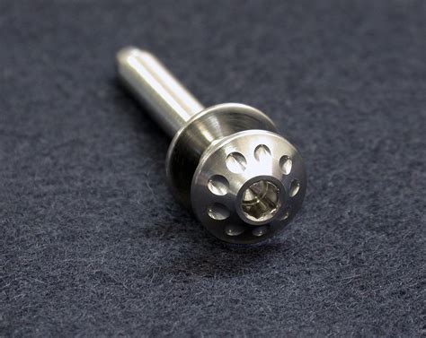 Titanium Headlight Adjusting Screw On Motocorse