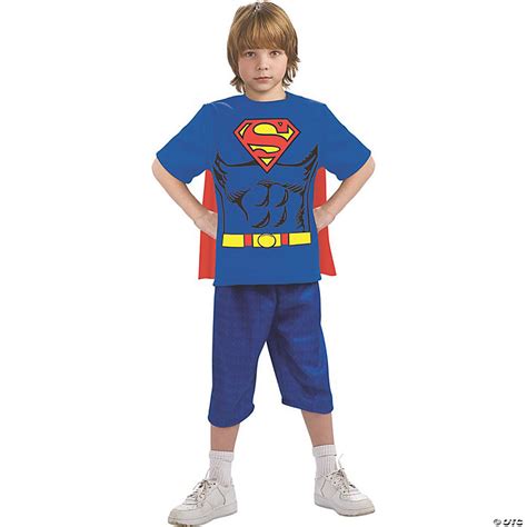 Boy's Superman Shirt Costume - Large | Oriental Trading