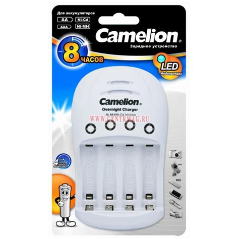 Зарядное устройство для 1-4AA/AAA Camelion, BC-1008 - выгодная цена ...