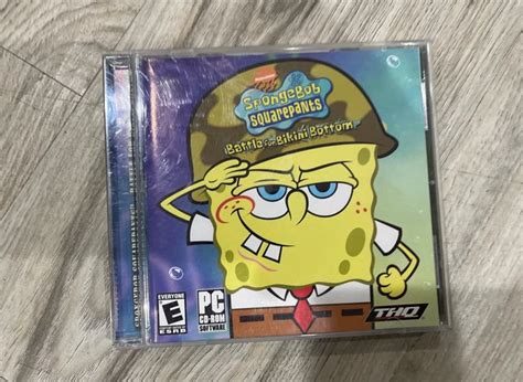 Spongebob Squarepants Battle For Bikini Bottom For Pc Cd Rom Picclick Ca