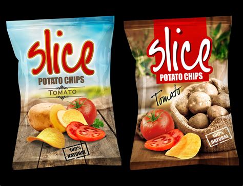 Slice Potato Chips Behance