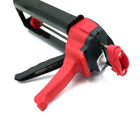 Red Epoxy Gun 400 Ml 1 1 Dual Component Applicator Two Component Caulking Gun For Panel Bond Gun