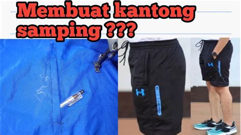 Cara Termudah Menjahit Kantong Samping Lurus Celana Kolor Tutorial