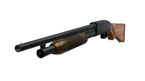 3d Model Shot Gun Mossberg 500 Turbosquid 2106620