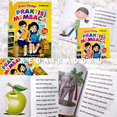 Jual Buku Pintar Praktis Membaca Seri Buku Belajar Membaca Tk Dan