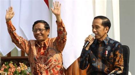 Jokowi Sebut Presiden Dan Menteri Boleh Kampanye Dan Memihak Mahfud MD