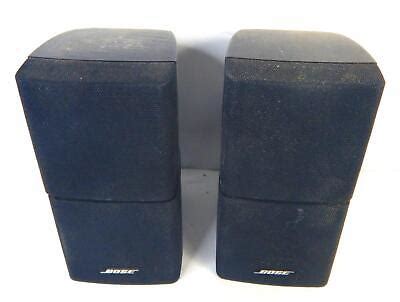 2x Bose Acoustimass Lifestyle Double Cube Speakers Free Shipping EBay