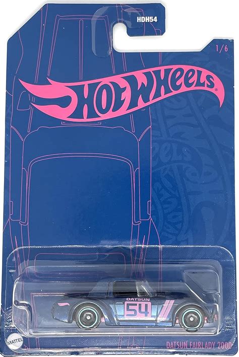 Amazon Hot Wheels Datsun Fairlady Pearl Chrome Series Blue Pink