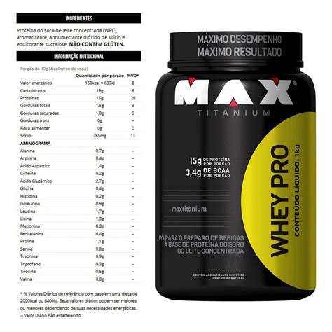 Kit Ganho De Massa Muscular Max Titanium R 126 90 Em Mercado Livre