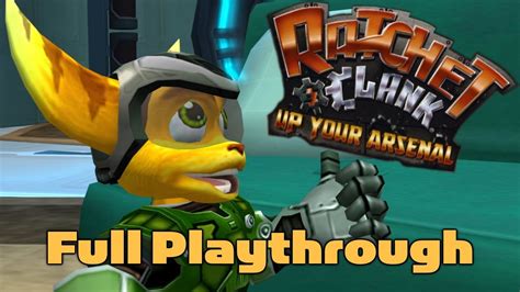 Ratchet And Clank Up Your Arsenal Full Playthrough Longplay PCSX2