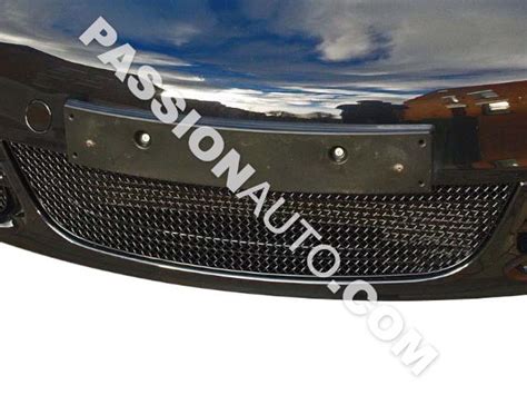 Grilles De Protection Noires Kit Complet Calandre Pare Chocs Av