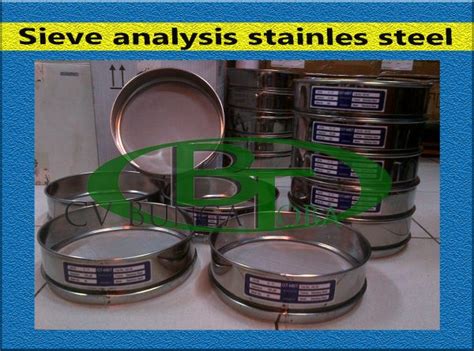 Distributor Saringan Mesh Stainless Steel Sieve Analysis Sieve Analysis