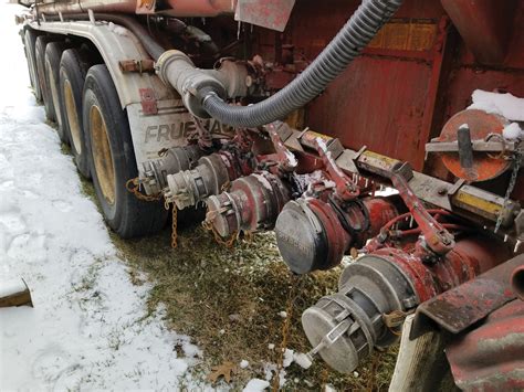 1991 Fruehauf 6 Axle Tanker Trailer 13800 Gallon Capacity 5