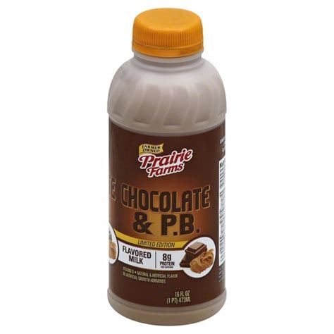 Prairie Farms Milk Flavored Chocolate P B 16 Oz Instacart