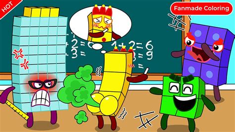 Numberblocks 3 Please Dont Fart In Class Numberblocks Fanmade