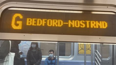 IND Crosstown Line G Trains Begin End At Bedford Nostrand Avenues