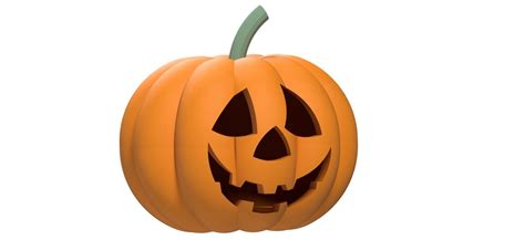 Halloween Pumpkin 3d Models 3d Model 3d Printable Cgtrader