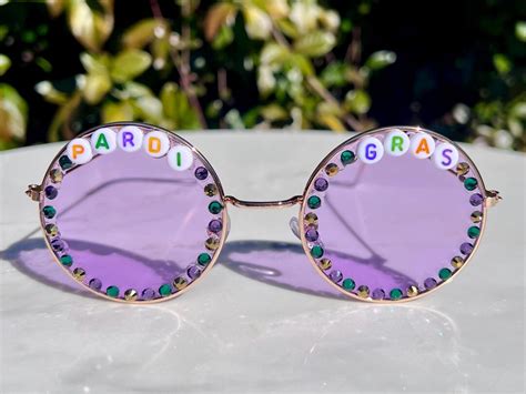 Pardi Gras Sunglasses Mardi Gras Sunglasses Party Accessory