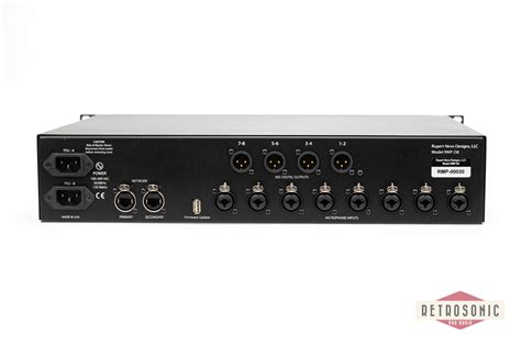 Rupert Neve RMP D8 8 Channel Dante Remote Control Mic Pre