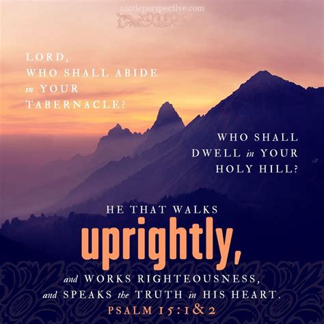 Psalm 15 Finding Home