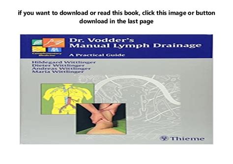 Dr Vodders Manual Lymph Drainage A Practical Guide 2020